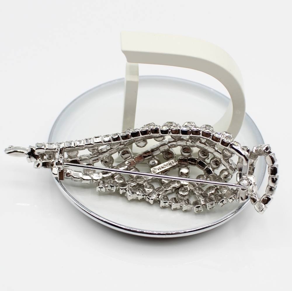 Vintage Vendome rhinestone brooch - Picture 3 of 6